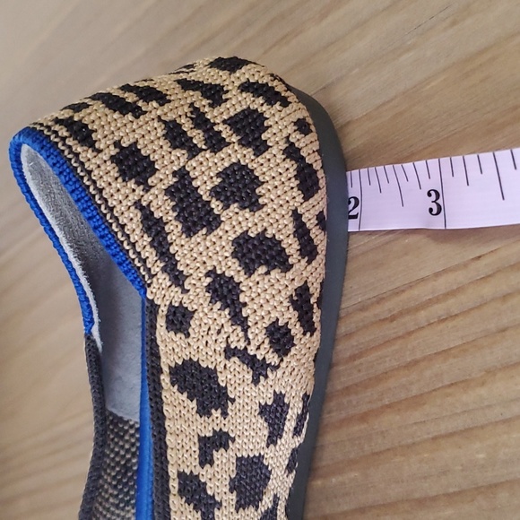 Rothy's leopard print point flats size 6.5 - Picture 15 of 16